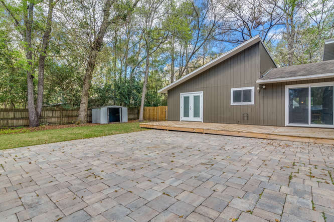 Outdoor Paver Area