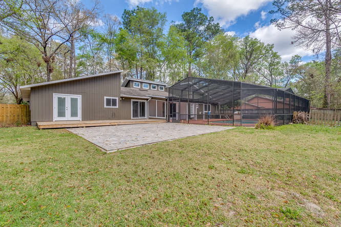 Rear View of Home