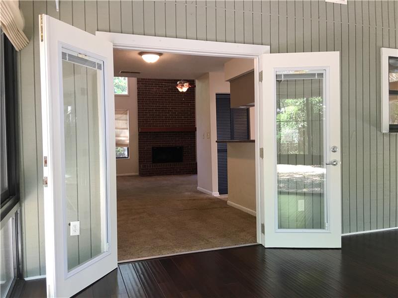 Sun Room to Dining Room