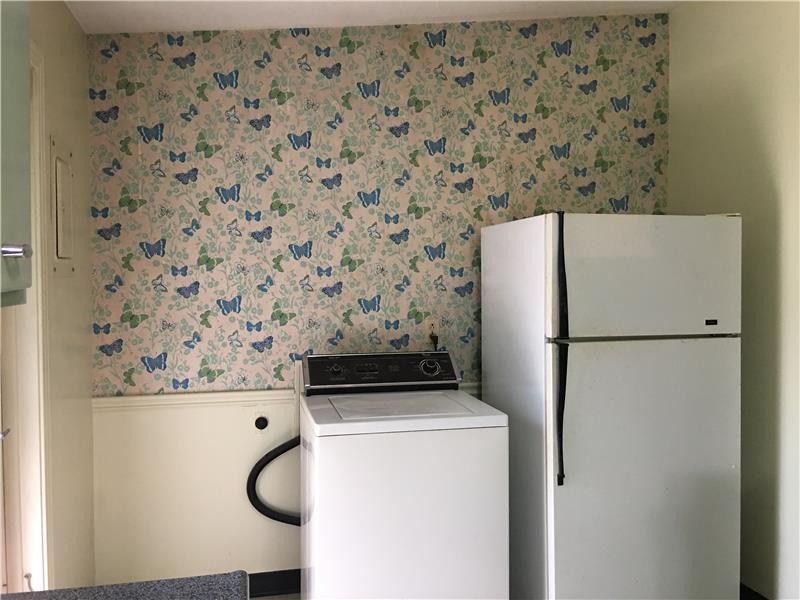 Laundry in Kitchen