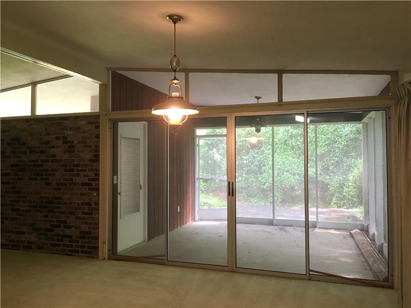 Dining Room View to Patio