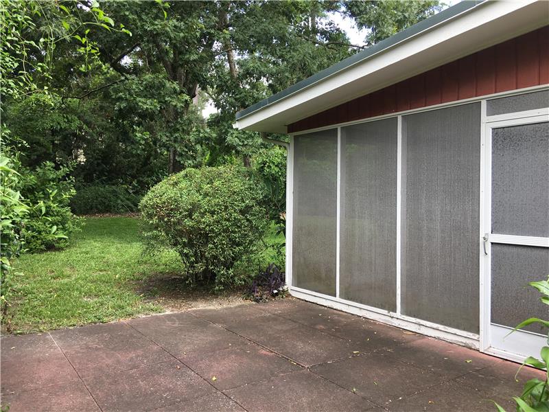 Open Patio Area