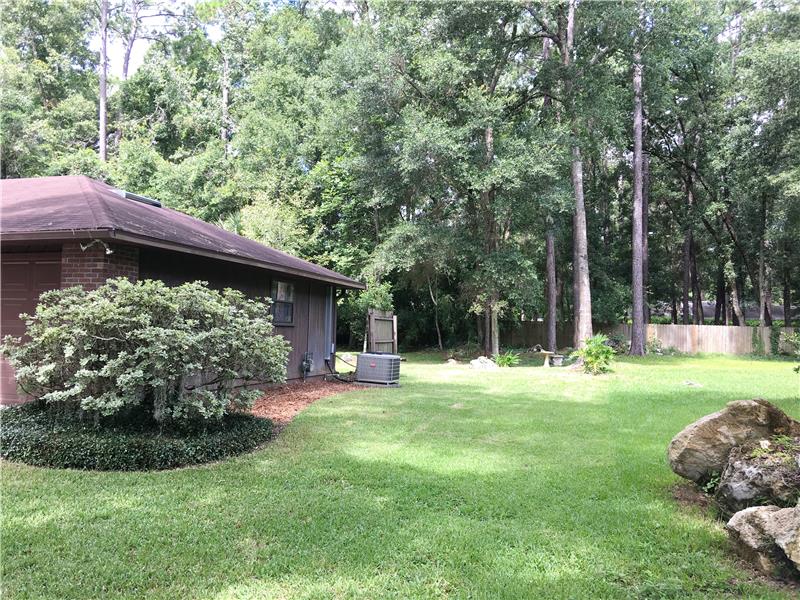 North Side Yard