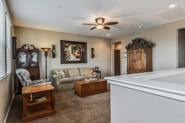 Great loft space that can be used as a secondary family/living room.