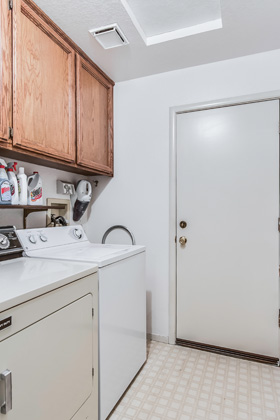 Indoor Laundry Room