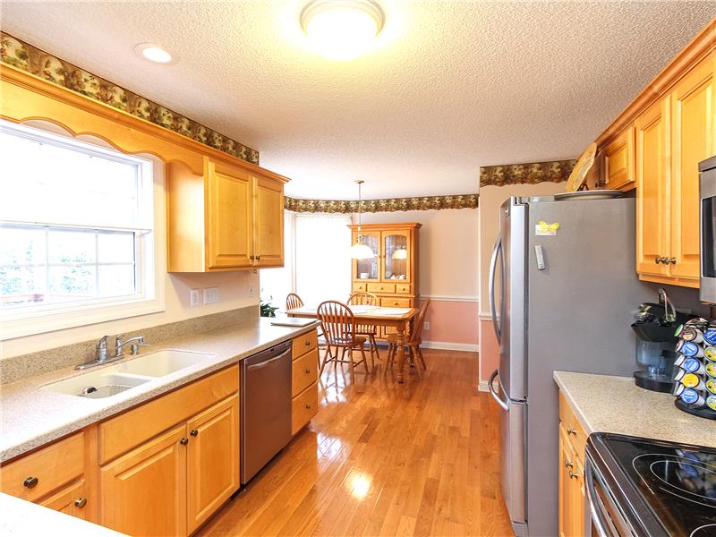Abundant counter space