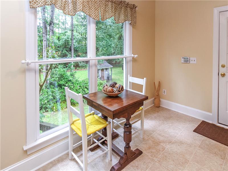 Breakfast area