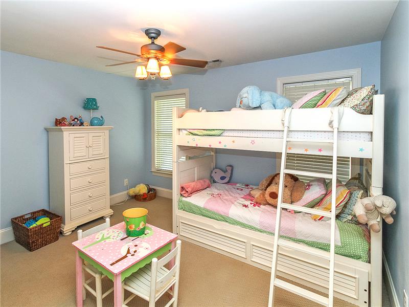 Upstairs secondary bedroom