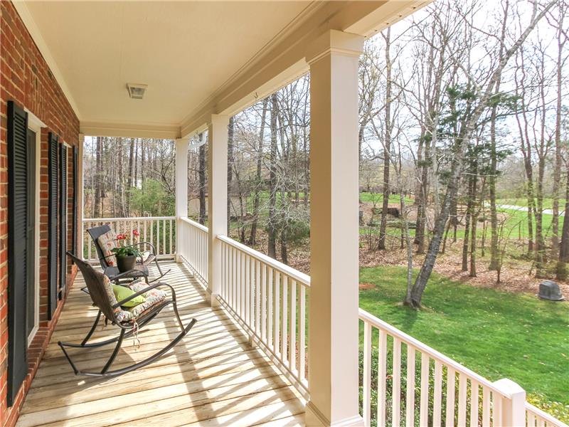 Rocking chair front porch