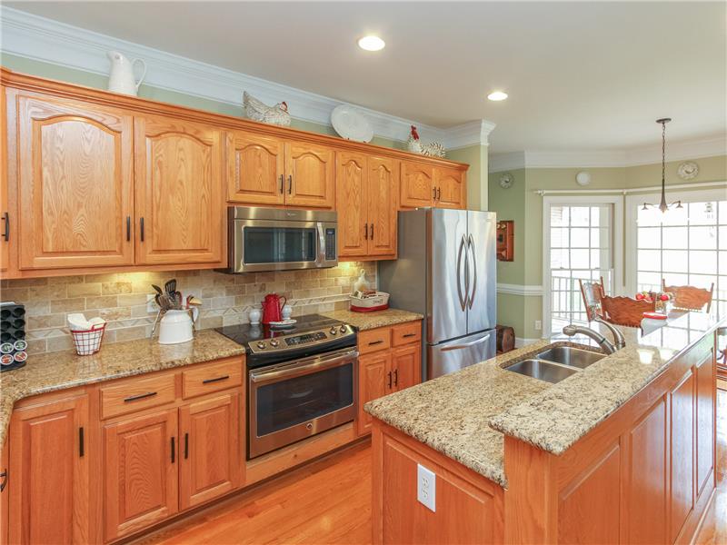 Lots of cabinetry plus pantry