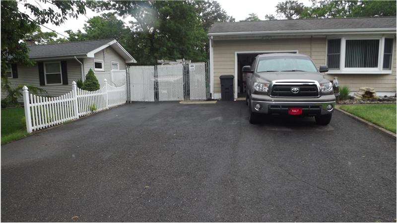 Double wide driveway!