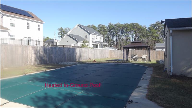 The pool!  Heated so you can enjoy it earlier and later in the season.