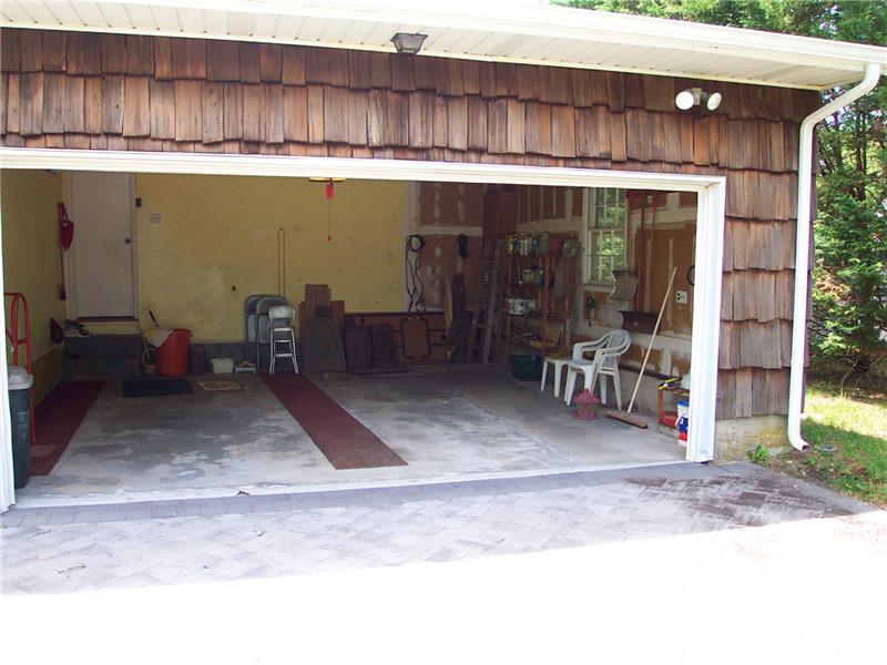 2 car attached garage