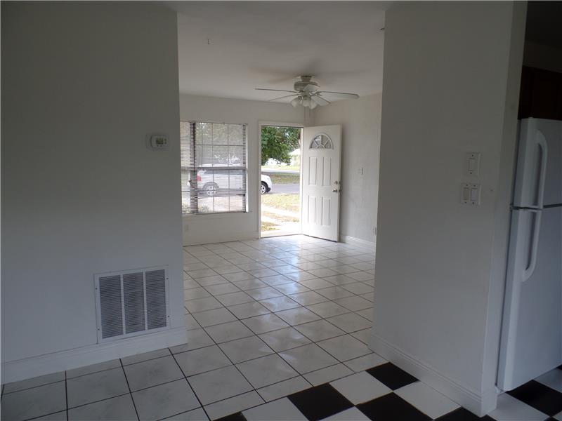 View of Living Room from the Dining Room