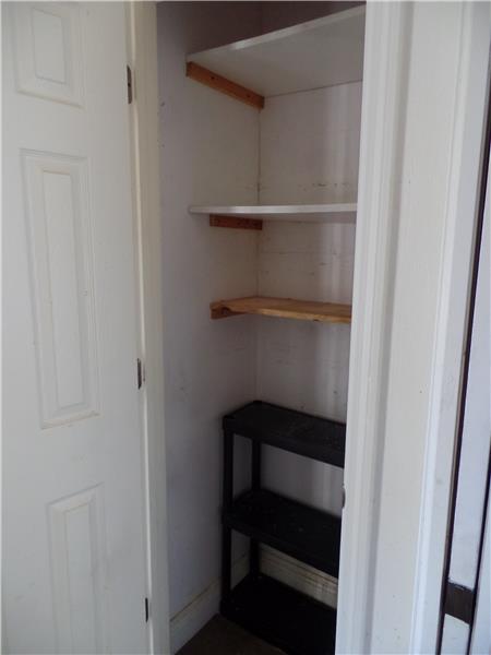 Linen/Storage closet in Laundry Room