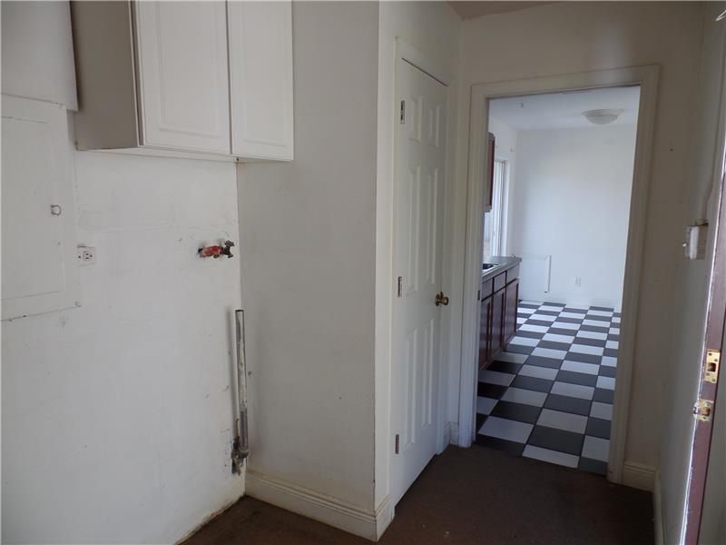 Laundry Room leading into the kitchen