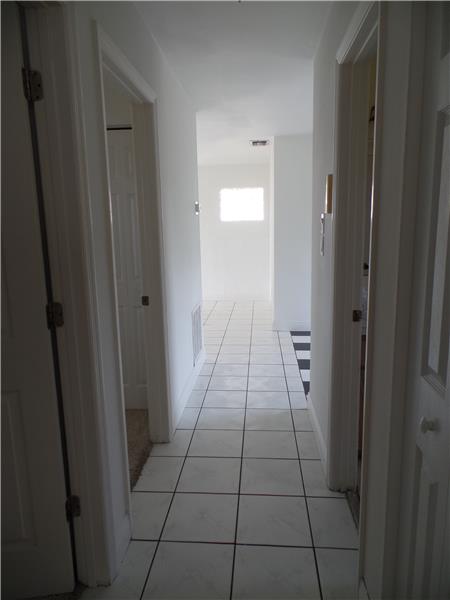 Looking down the Hall from Bedroom #3