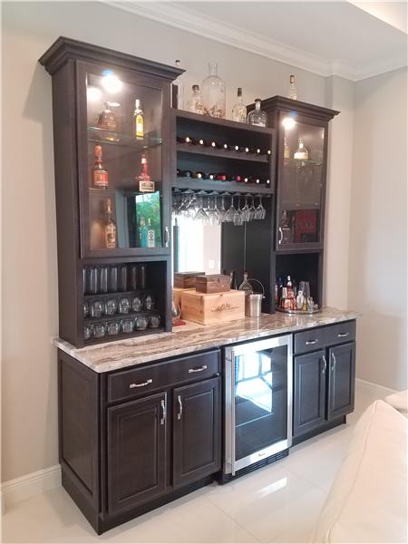 Custom Bar in Great Room