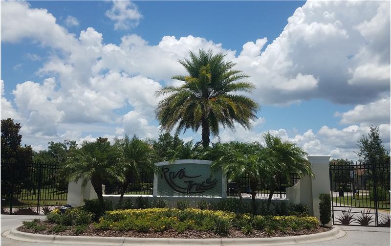 Riva Trace a gated community
