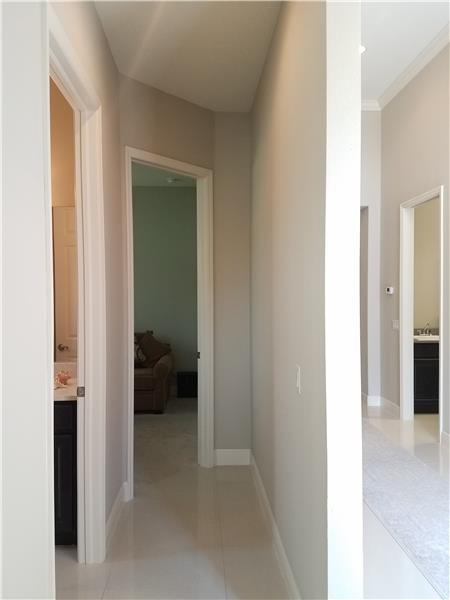 Hallway to Bedrooms #2 and #3 plus Guest Bath