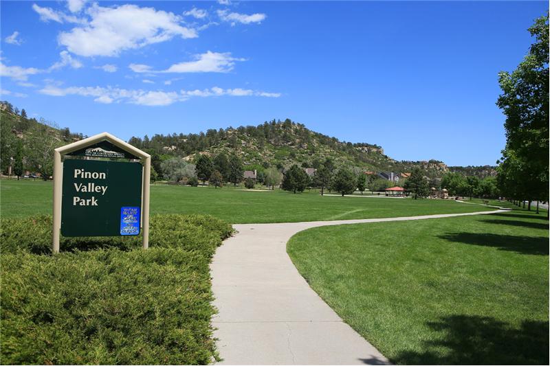 Pinon Valley Park just a few steps away!