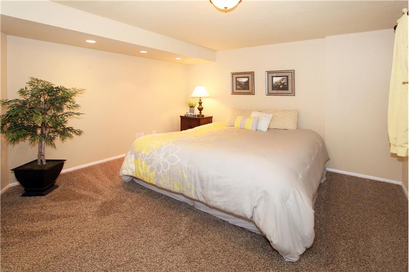 Lovely downstairs master bedroom