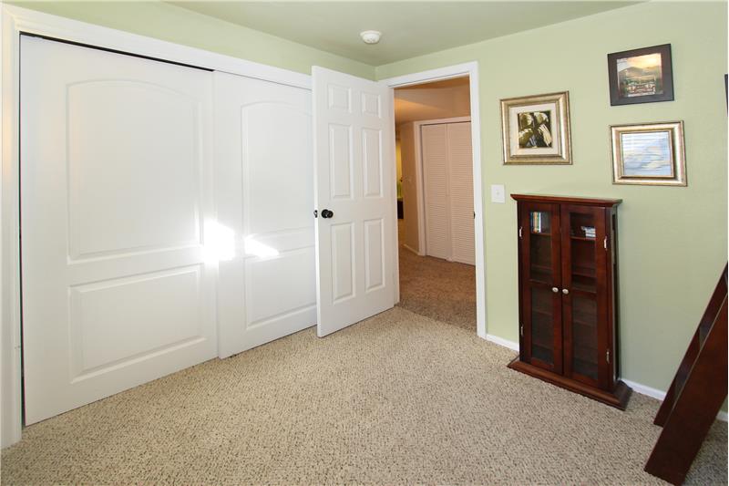 Another view of the basement bedroom