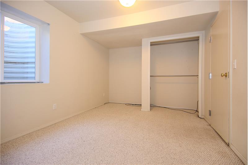 3rd bedroom off of the garage would also be great for an office or workout area.