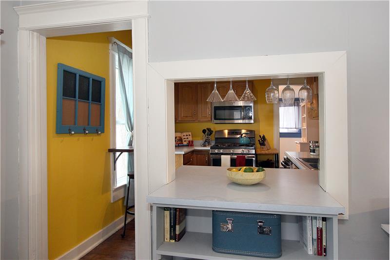 Pass through kitchen window!