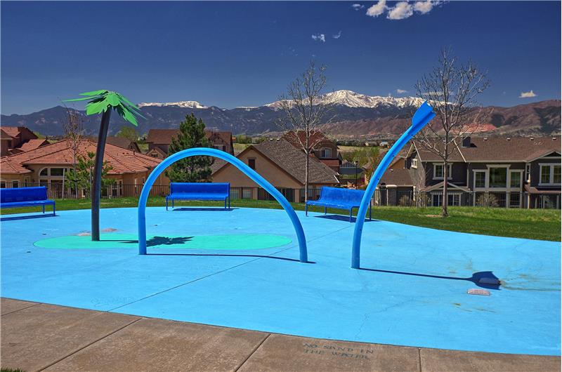 Nearby, Pirate's Cove Splash Park for residents of Pine Creek