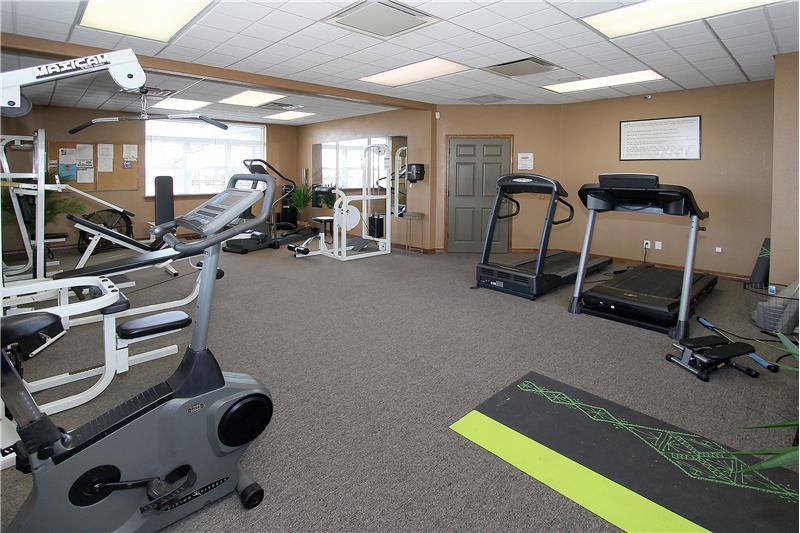 Workout area