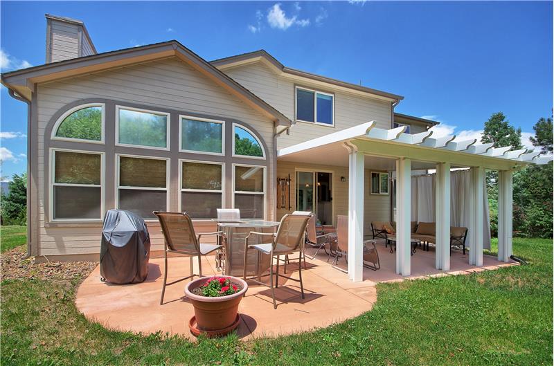 Back patio