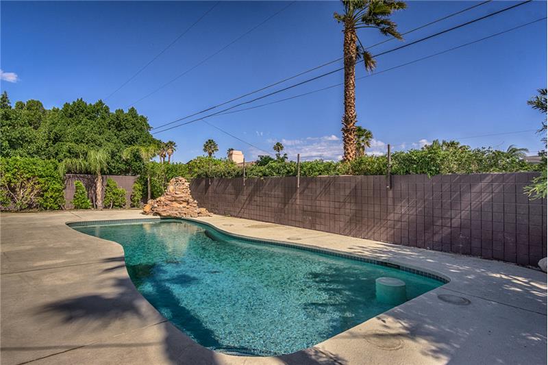 Pool and Waterfall