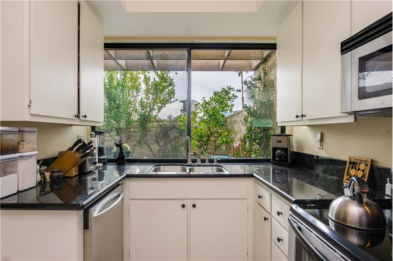Kitchen With Granite Counters