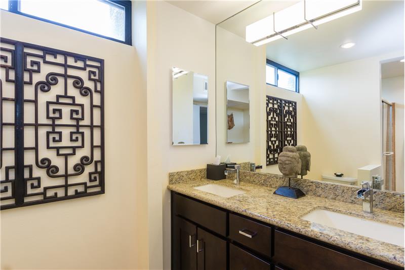 Upgraded master bath