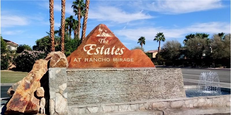 The Estates At Rancho Mirage Entrance