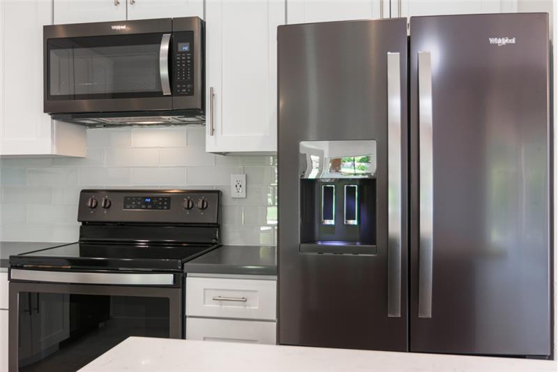 Platinum Stainless Appliances