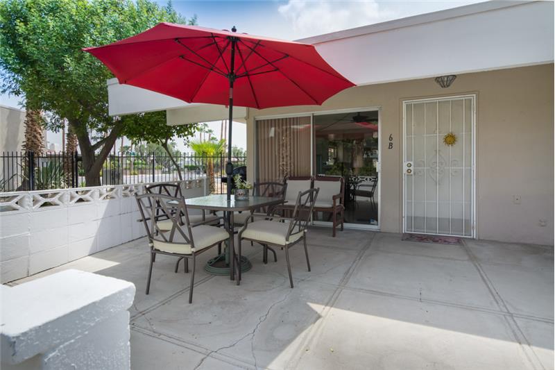 Entry with Spacious Patio