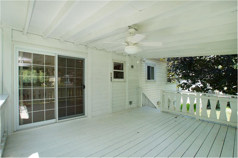 Covered porch
