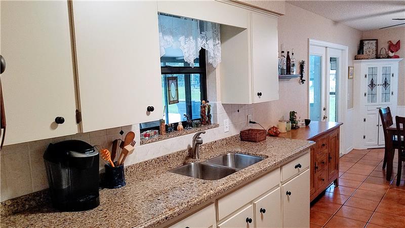 Granite Counters in Kitchen