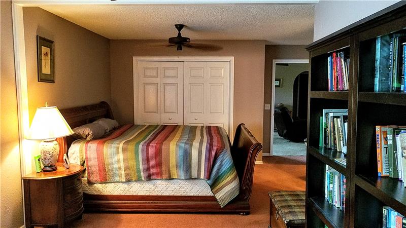 Spacious Master Bedroom 2 Closets