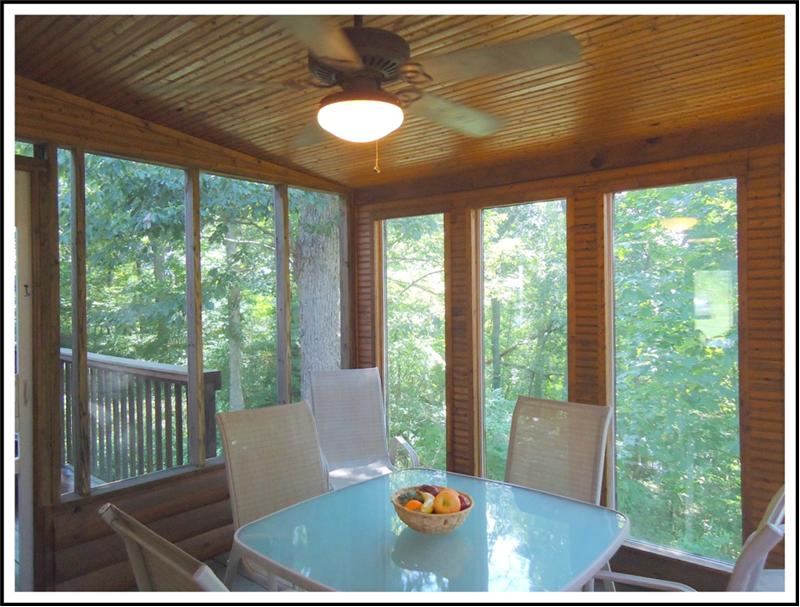 Covered Porch - 719 Sandy Beach Lane, Rough River, McDaniels - Home For Sale