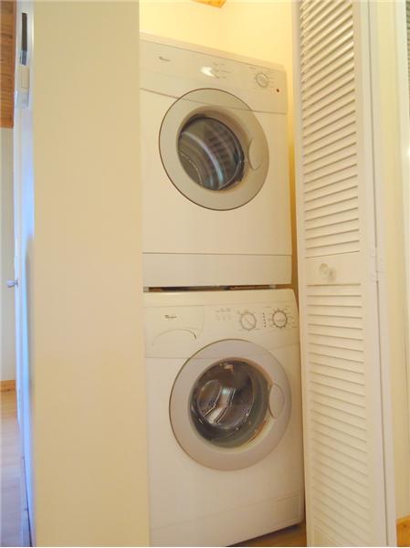 Stacked Washer Dryer - 719 Sandy Beach Lane, Rough River, McDaniels - Home For Sale