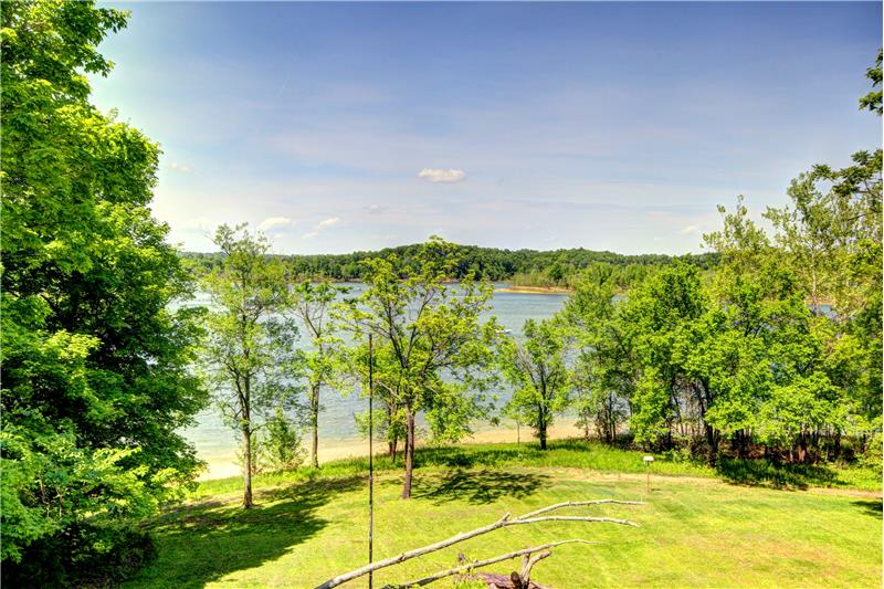 View of Lake from Back Deck at 283 Walleye Rd, Falls of Rough
