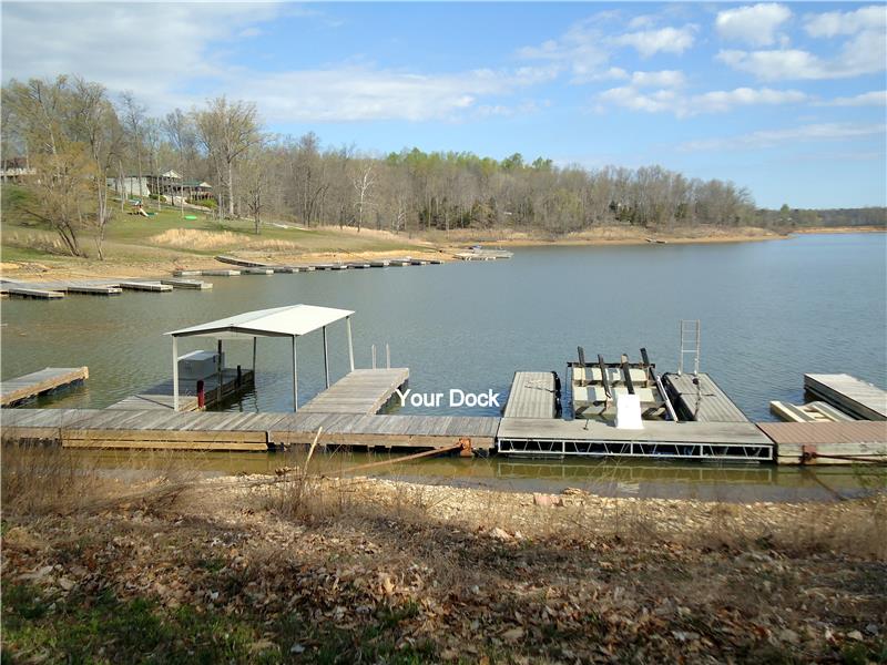 Your Dock at 283 Walleye Rd, Falls of Rough