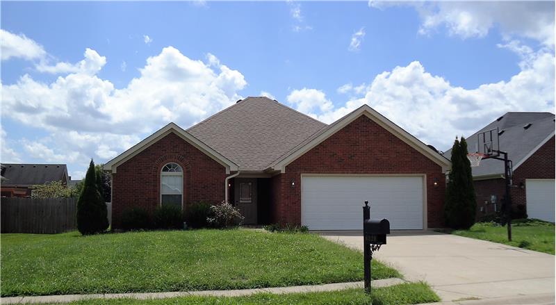 FRONT 6228 Caleigh Drive Whispering Oaks II Subdivision, Charlestown, Indiana 47111