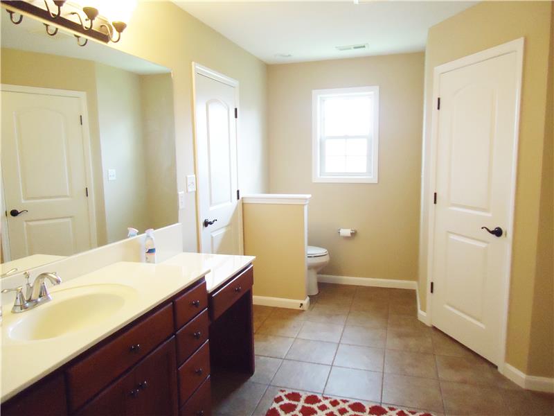MASTER BATHROOM 6228 Caleigh Drive Whispering Oaks II Subdivision, Charlestown, Indiana 47111