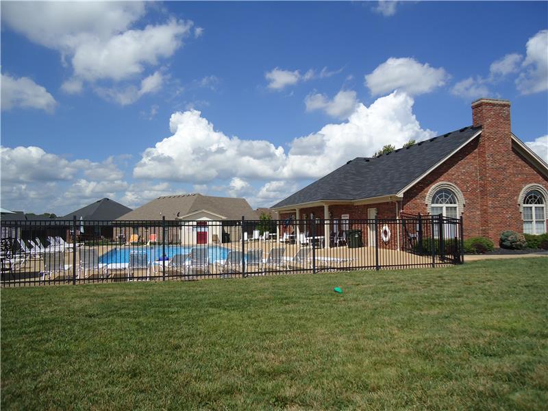 POOL & CLUBHOUSE 6228 Caleigh Drive Whispering Oaks II Subdivision, Charlestown, Indiana 47111