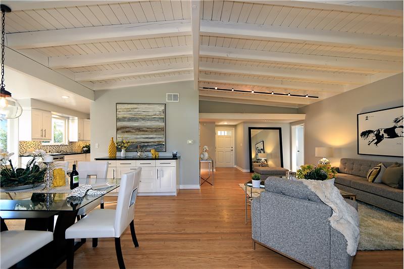 Open Beamed Vaulted Ceilings
