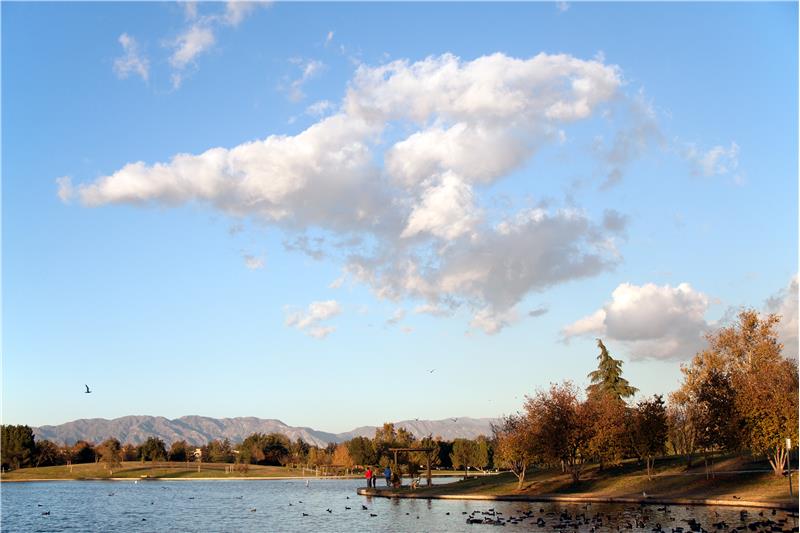 Lake at Balboa Park